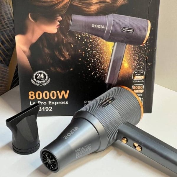 SECADORA DE CABELLO 8000 W