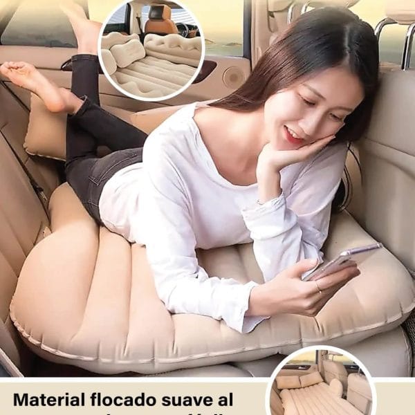 COLCHÓN INFLABLE PARA AUTO