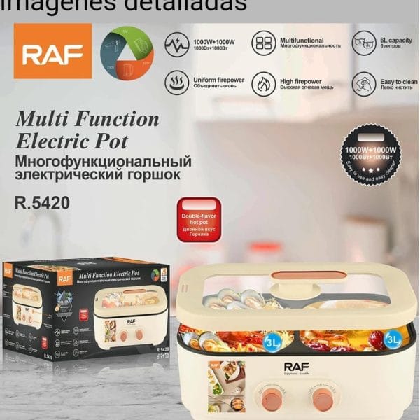 OLLA DOBLE MULTIFUNCIONAL