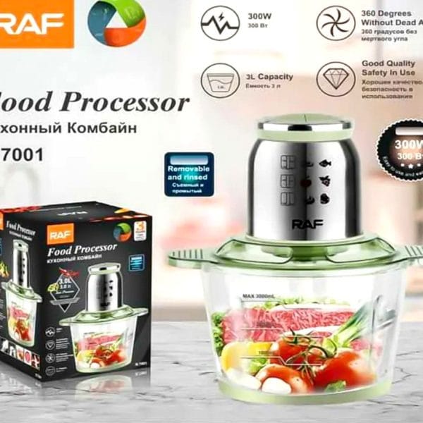 PROCESADOR ELÉCTRICO DE VIDRIO  3 LITROS