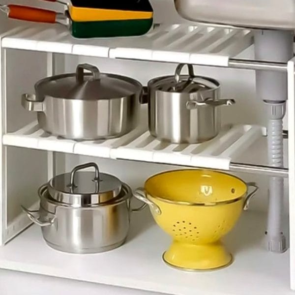 ORGANIZADOR EXPANDIBLE DEBAJO DEL LAVADERO