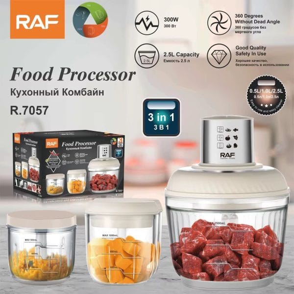 PROCESADOR DE ALIMENTOS 2 EN 1