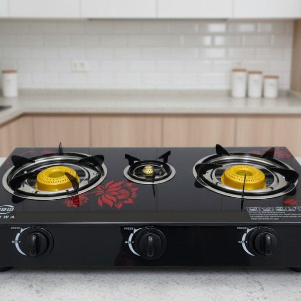 COCINA A GAS 3 HORNILLAS