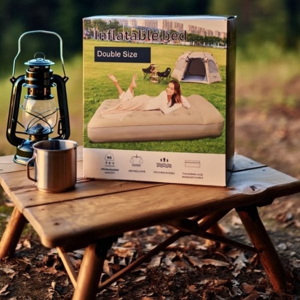 COLCHÓN CAMA INFLABLE DE 2 PLAZAS