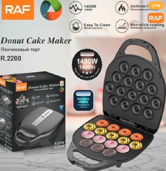 MÁQUINA DONUTS 16 UNIDADES RAF 2200